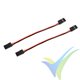 G-Force RC - Servo Patch Lead - Universal Plug - 10 cm - 2 pcs