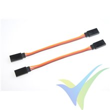 Cable servo hembra-hembra (patch) universal G-Force, 10cm, 2 uds