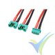 G-Force RC - Power Y-Lead - Parallel - MPX - 14AWG Silicone Wire - 12cm - 1 pc