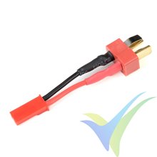 G-Force RC - Power Adapter Lead - Deans Male <=> JST Female - 20AWG Silicone Wire - 1 pc