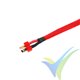 G-Force RC - Wire Protection Sleeve - Braided - 6mm - Red - 1m