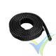 G-Force RC - Wire Protection Sleeve - Braided - 8mm - Black - 1m