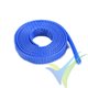 G-Force RC - Wire Protection Sleeve - Braided - 8mm - Blue - 1m