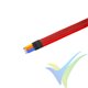 G-Force RC - Wire Protection Sleeve - Braided - 8mm - Red - 1m