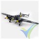 Dynam Messerschmitt BF110 1500mm w/o TX/RX/Batt