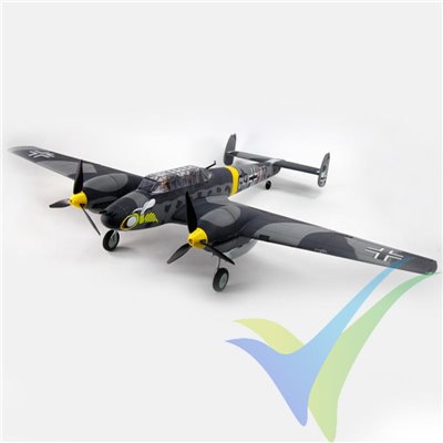 Dynam Messerschmitt BF110 1500mm w/o TX/RX/Batt