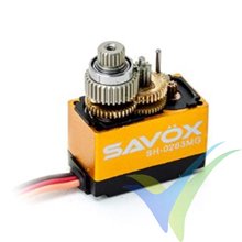 Servo digital Savox SH-0263MG, 15g, 2.2Kg.cm, 0.1s/60º, 4.8V-6V