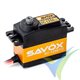 Servo digital Savox SC-1256TG, 52.4g, 20Kg.cm, 0.15s/60º, 4.8V-6V