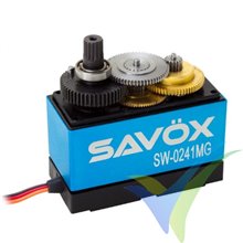Servo digital Savox SW-0241MG Jumbo HV, waterproof, 200g, 40Kg.cm, 0.17s/60º, 6V-7.4V