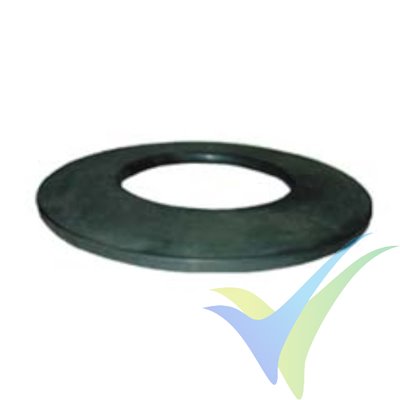 Arandela belleville media 5.2x10mm, DIN-2093 B, 1 unidad