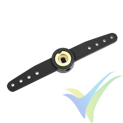 G-Force RC - Nylon Steering Arm - Double - 66mm - Shaft Dia. 5mm - 1 pc
