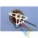 Motor brushless XPower XC2802/44 Nicolas Pietu feather, 11.1g, 50W, 1800Kv