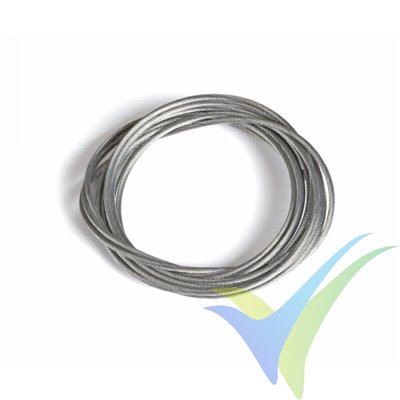 Graupner stranded wire Ø1.5mm (Bowden litzwire), 2m