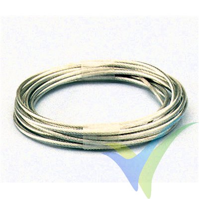 Graupner stranded wire Ø1.9mm (Bowden litzwire), 2m