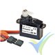 Graupner digital servo DS 101, 2.25g, 0.26Kg.cm, 0.13s/60º, 3.7V-5V
