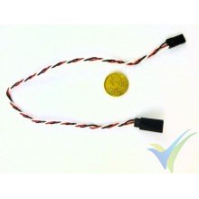 Prolongador trenzado cable de servo universal - 30cm - 0.13mm2 (26AWG)