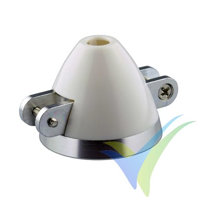 Folding spinner, Ø40mm, shaft 3,17mm + 4,0mm + 5,0mm