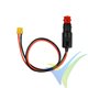 Power supply cable for charger, cigarette lighter plug 180W to XT60 female