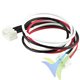 Balancer extension cable, YUKI MODEL, compatible with JST XH, 2S, 30cm