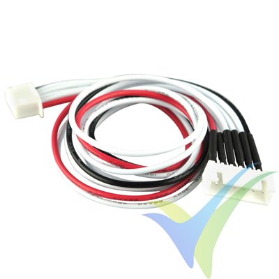 Prolongador cable equilibrado JST-XH para LiPo 5S, 30cm