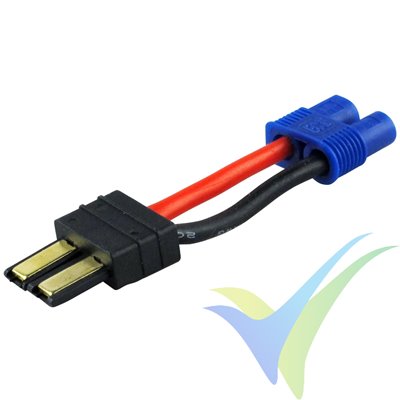 Adaptador de conector Traxxas macho a EC3 hembra