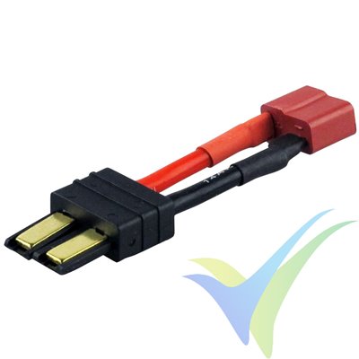 Connector adaptor TRAXXAS male to Deans female