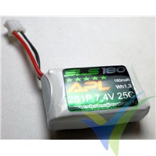 Batería LiPo SLS APL 180mAh (1.33Wh) 2S1P 25C 12g PHR 2