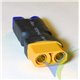 Connector adapter EC5 male to XT90 female