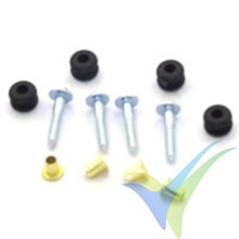 Savox rubber grommet set for mini size servos