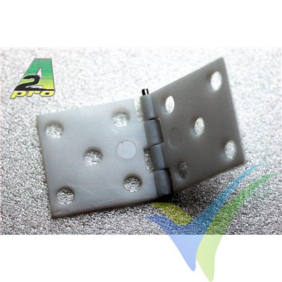 A2Pro 6390 nylon hinge 34x16mm, 10 pcs