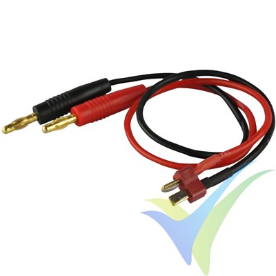 Cable de carga con conector Deans, 1.5mm2, 30cm