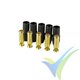Conector hembra AS150 negro, 7mm, 5 uds