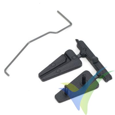 Micro tail wheel bracket Dubro 854, 0.6g