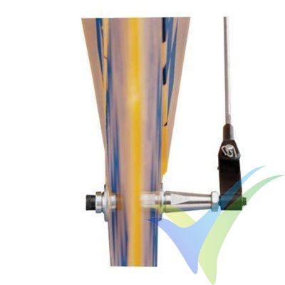 Escuadra de mando ajustable (horn) .40-.90, Dubro 912, 8.5g, 2uds