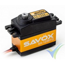 Savox SA-1256TG digital servo, airplane special, 52.4g, 20Kg.cm, 0.15s/60º, 4.8V-6V