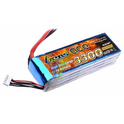 Batería LiPo Gens ace 3300mAh (48.84Wh) 4S1P 25C 366g