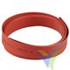 Shrink tube, 4mm x 1m, red