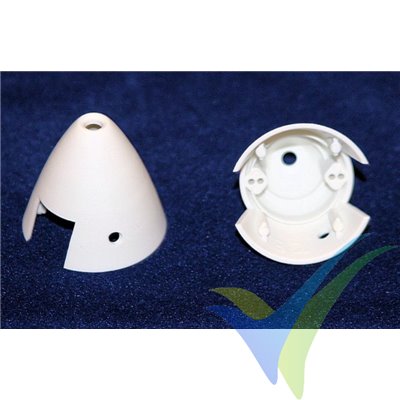 Cono Reisenauer AM-turbo 32mm blanco, para porta palas con pinza