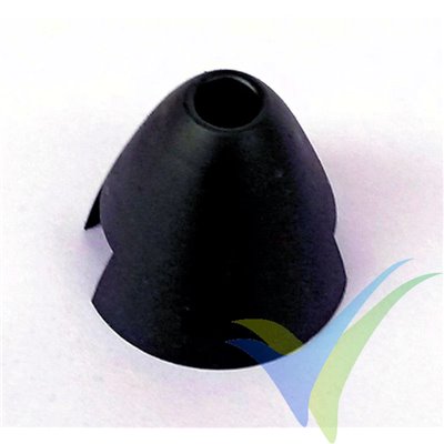 Cono Reisenauer AM-turbo 42mm negro, para porta palas con pinza