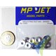 Aluminium mounting nut M4 short, MP-Jet 1023, 0.3g, 10 pcs