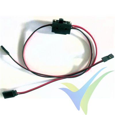 Small power switch with charging lead, 40cm