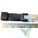 Adaptador de conector Deans hembra a Tamiya hembra, 7g