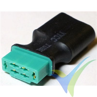 Adaptador de conector Multiplex hembra a EC3 macho, 5.8g