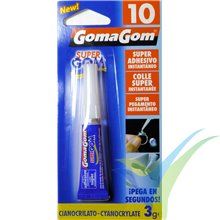 Adhesivo cianoacrilato (CA) GomaGom 10 Super GOM, 3g