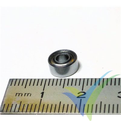 Ball bearing 7.938x3.175x3.571mm, 0.7g