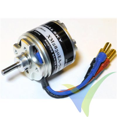 Motor brushless Dualsky XM2830EA-7-10P, 55g, 216W, 2000Kv