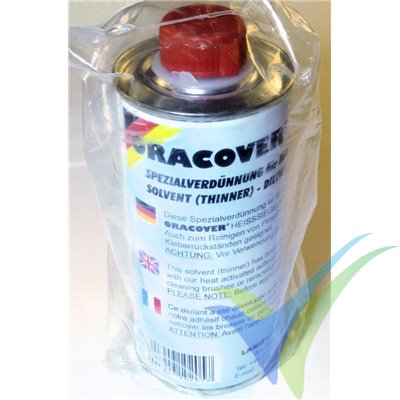 Disolvente para adhesivo plancha Oracover, 250ml