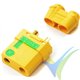 XT90S female anti-spark gold connector, 1 piece