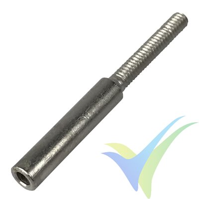 Adaptador kwik link Yuki Model M2 x 1.6mm para soldar, 5 uds