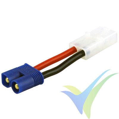 Adaptador de conector EC3 macho a Tamiya hembra, Yuki Model